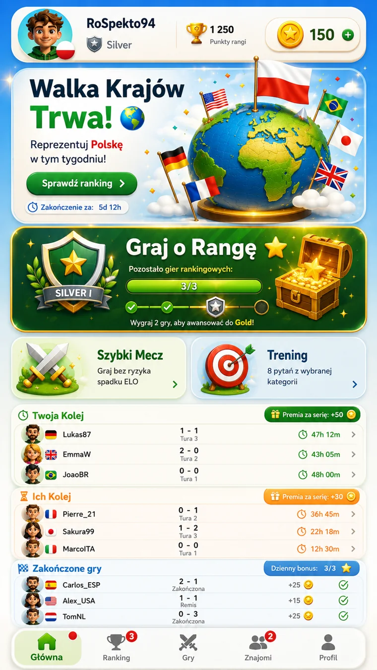 Quiz Legion — Game arena